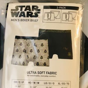 2 pk Men’s Boxer Briefs comfortable  underwear